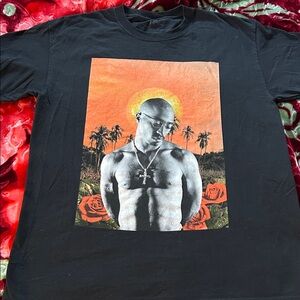 2 PAC Graphic Men's Shirt (large)